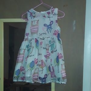 spring Peter pan collar dress